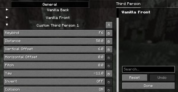 Camera Tweaks - ��������� �������� ��������� [26.2] [1.21.11]