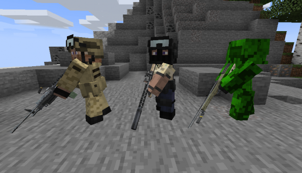 TACZ: Npcs - ����������� � ���������� NPC [1.21.1] [1.20.1]