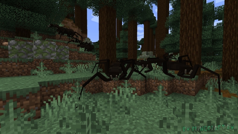 Cavestalkers - Terrible Realistic Spiders - �������� ����� [1.20.1]