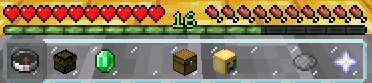 Glass Hotbar - ���������� ������ [26.2] [26.1.2] [1.21.11] [1.20.6] [1.16.5] [1.12.2] [16x]
