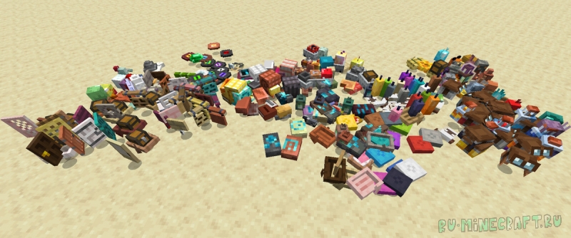 3D Vanilla Items - ��������� �������� � 3� [26.2] [26.1.2] [1.21.11] [16x]