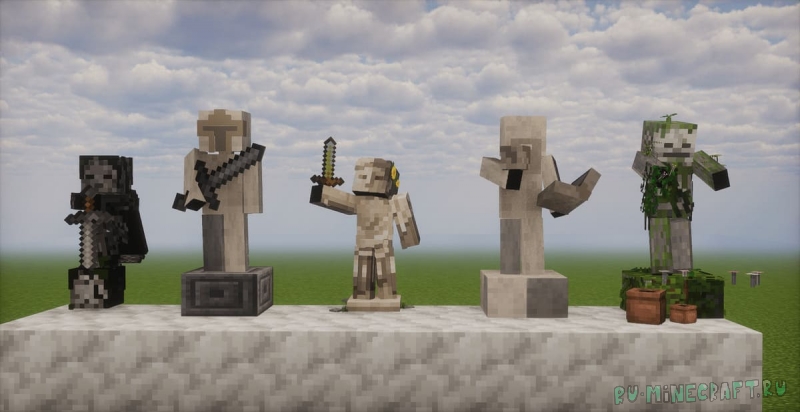 Functional Statues - ��������� ������ [1.21.1] [1.20.4] [1.20.1]